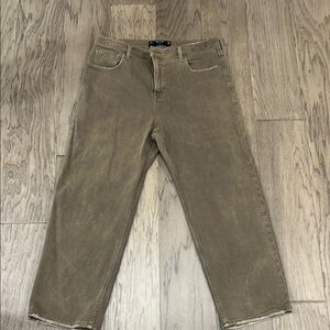 Hollister Baggy Tan Jeans